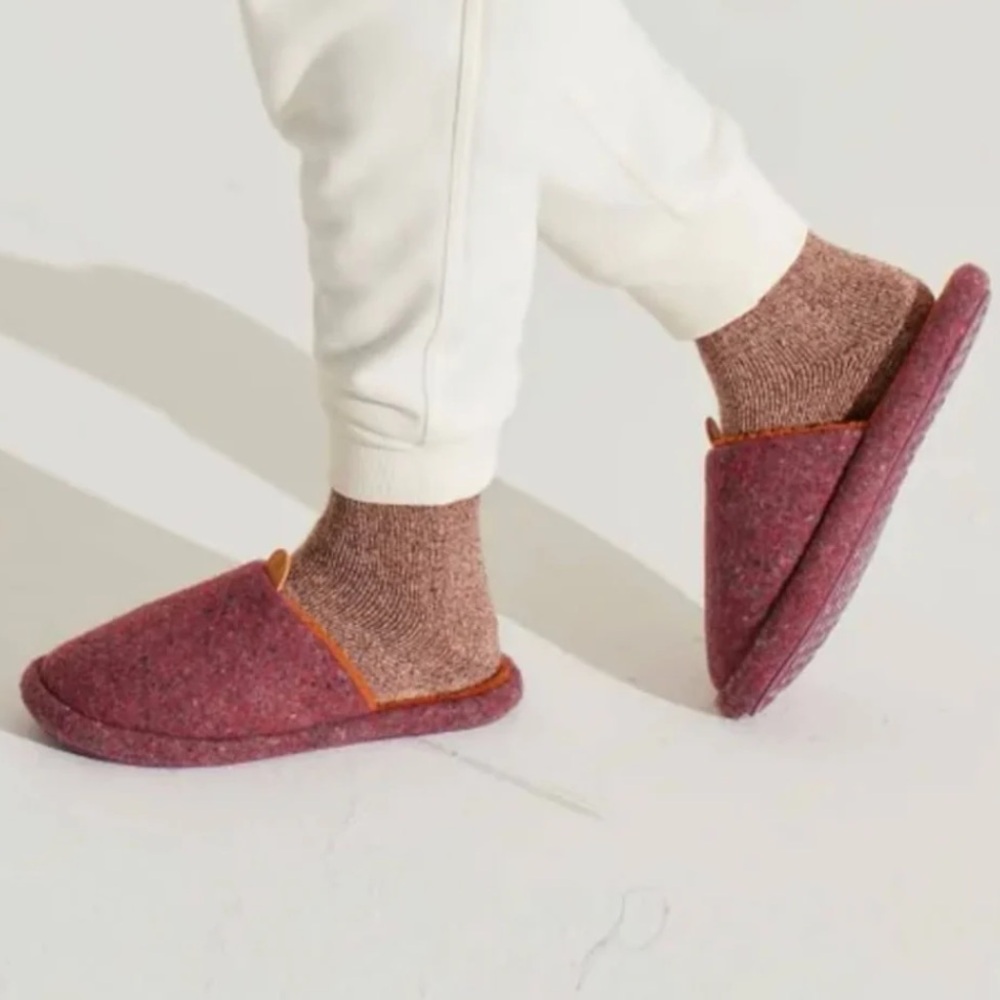 allbirds Unisex Wool Dwellers Slippers, red/berry